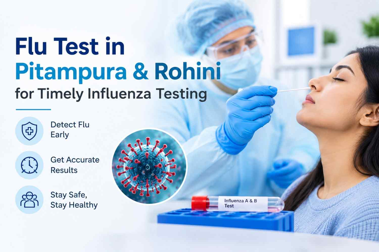 Flu test in Pitampura & Rohini